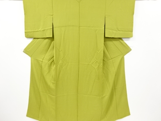 JAPANESE KIMONO / VINTAGE IROMUJI KIMONO / SILK / WEAVE PATTERN